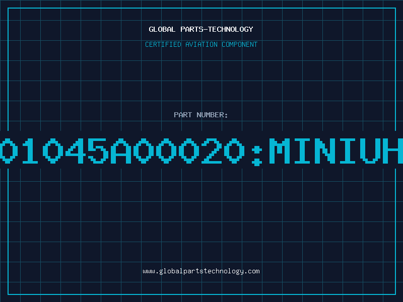 Aviation Part J01045A00020:MINIUHF