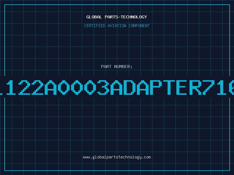 Aviation Part J01122A0003ADAPTER716N5