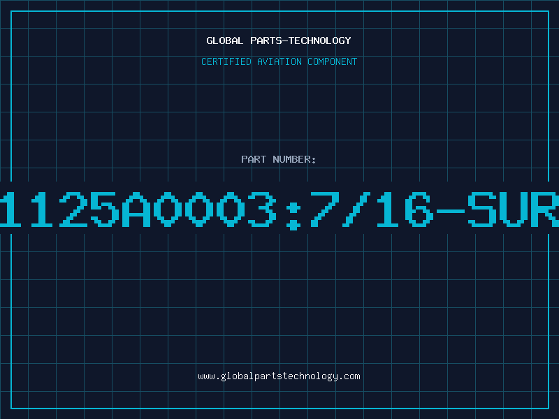 Aviation Part J01125A0003:7/16-SURGE