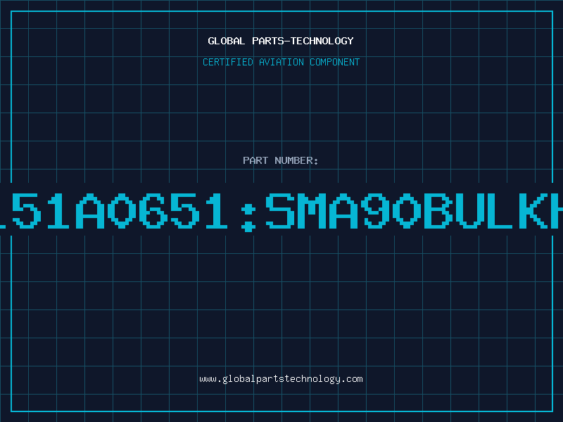 Aviation Part J01151A0651:SMA90BULKHEAD