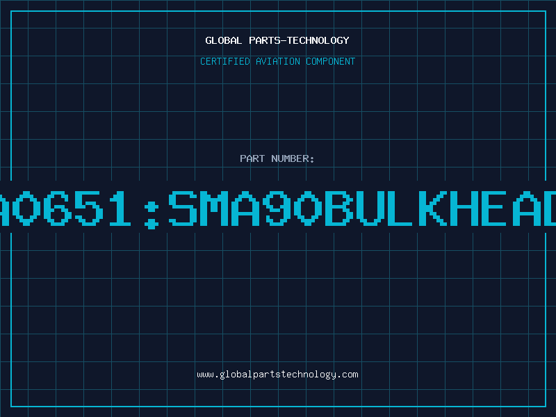 Aviation Part J01151A0651:SMA90BULKHEADJACKWI