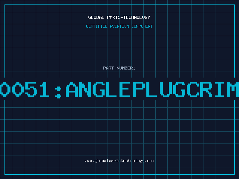 Aviation Part J01340A0051:ANGLEPLUGCRIMPFEMALE