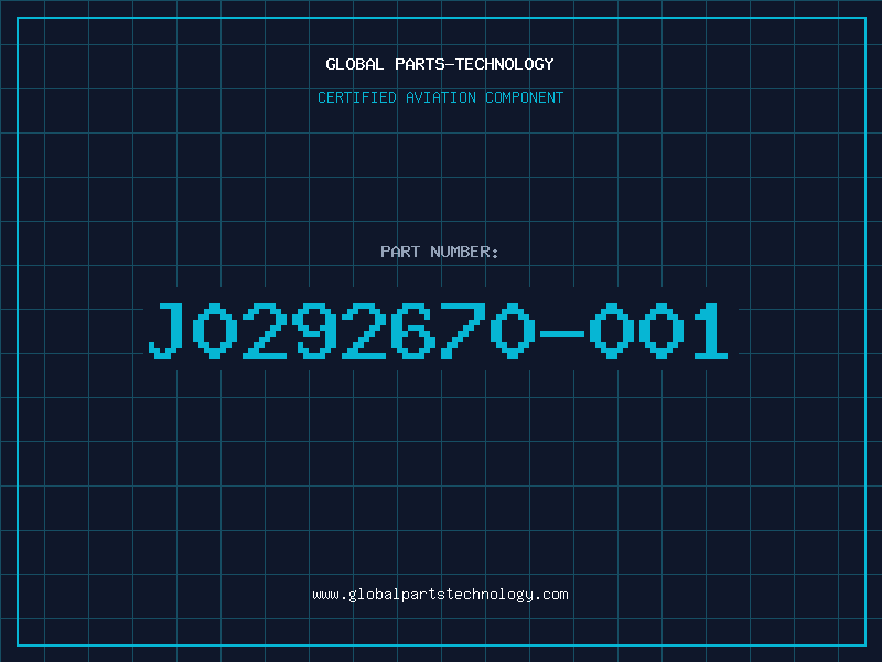Aviation Part J0292670-001