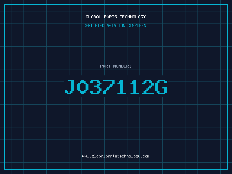 Aviation Part J037112G