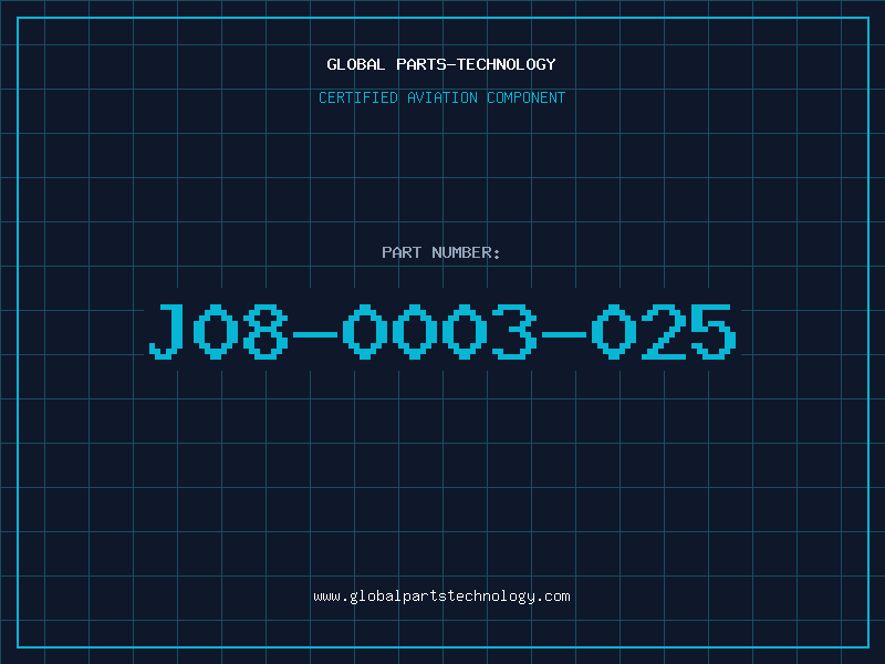 Aviation Part J08-0003-025