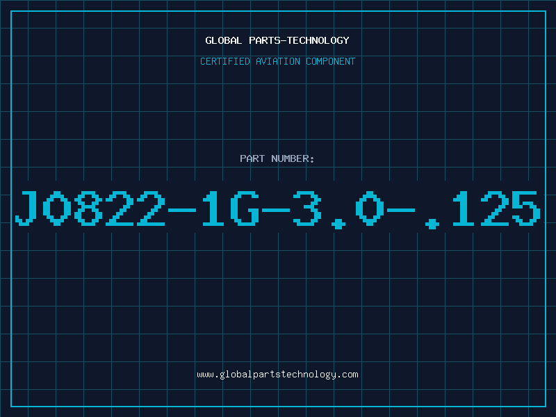 Aviation Part J0822-1G-3.0-.125