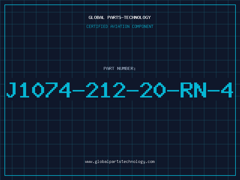 Aviation Part J1074-212-20-RN-4
