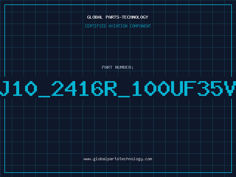 Aviation Part J10_2416R_100uF35V