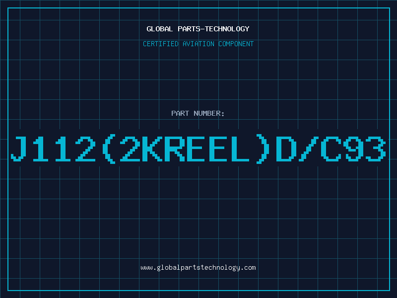 Aviation Part J112(2KREEL)D/C93