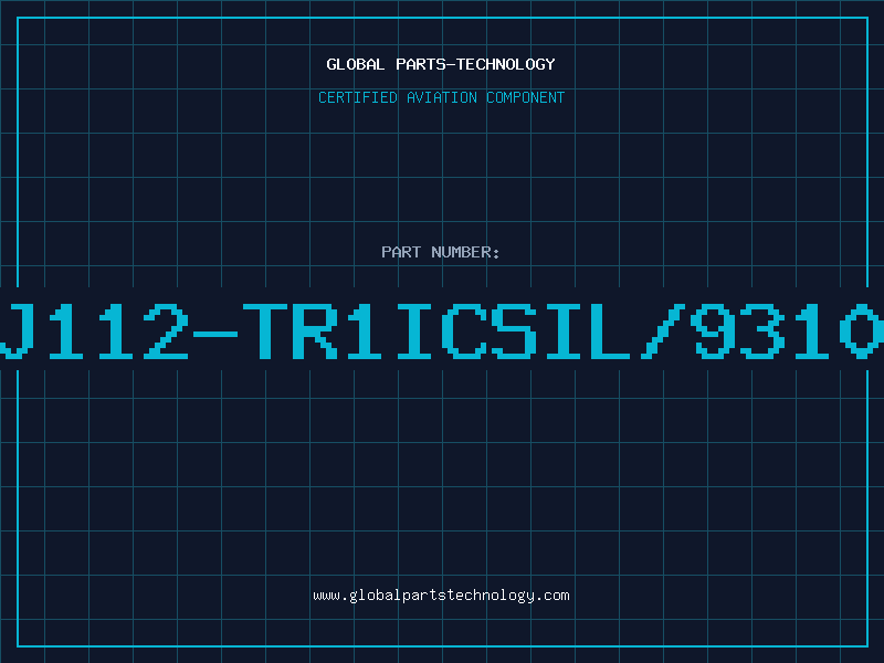 Aviation Part J112-TR1ICSIL/9310