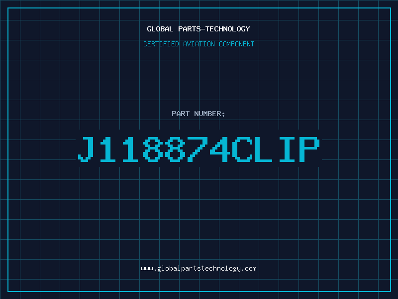 Aviation Part J118874Clip