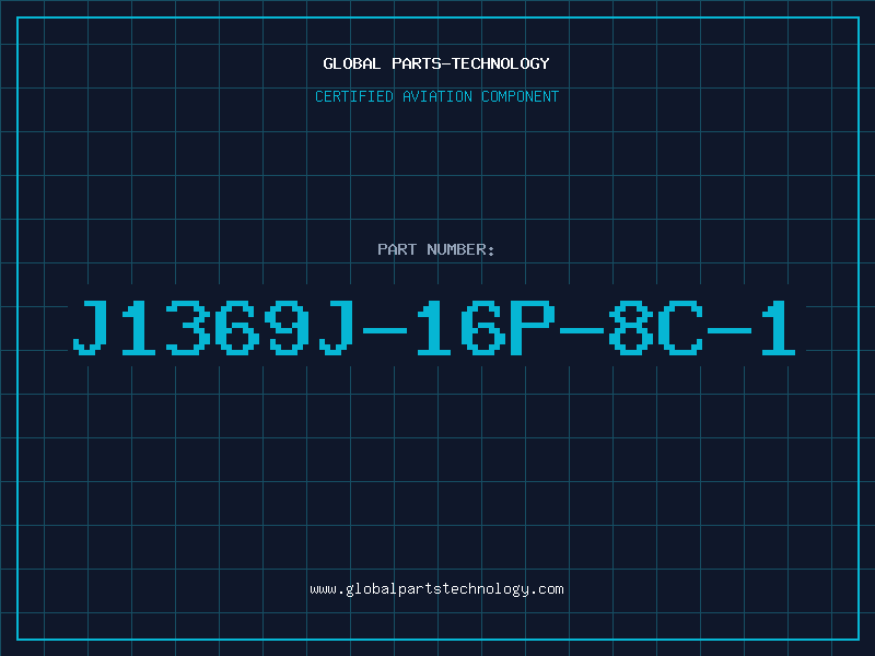 Aviation Part J1369J-16P-8C-1
