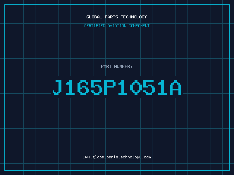 Aviation Part J165P1051A