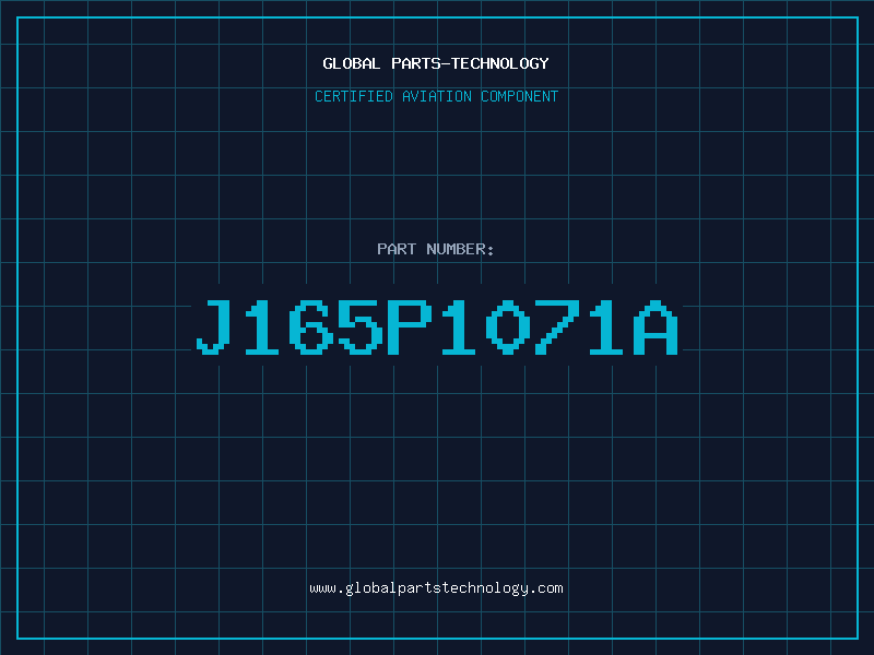 Aviation Part J165P1071A