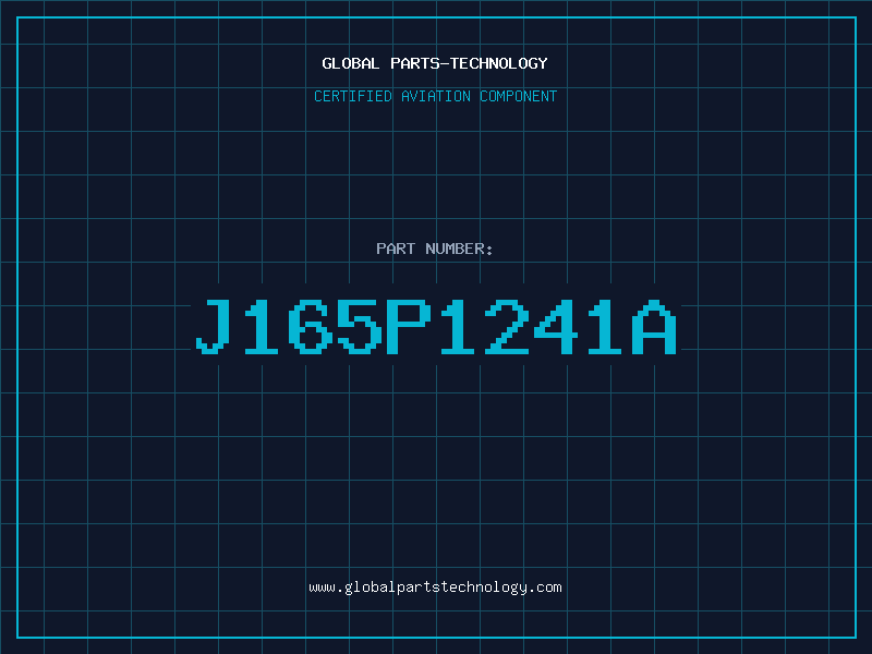 Aviation Part J165P1241A