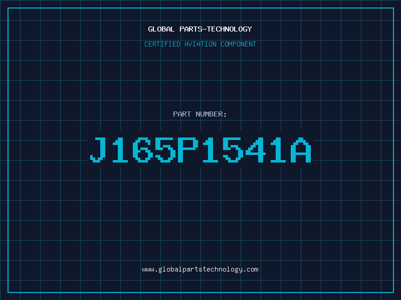 Aviation Part J165P1541A