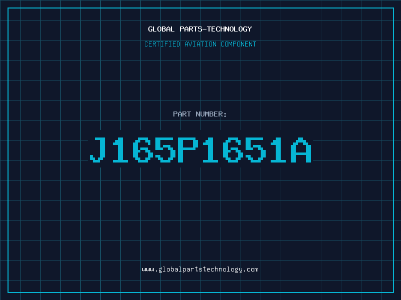 Aviation Part J165P1651A