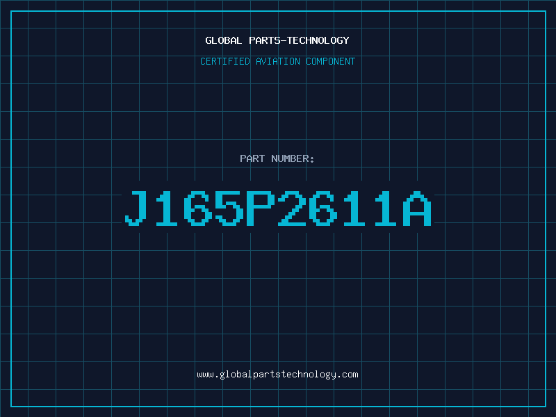 Aviation Part J165P2611A