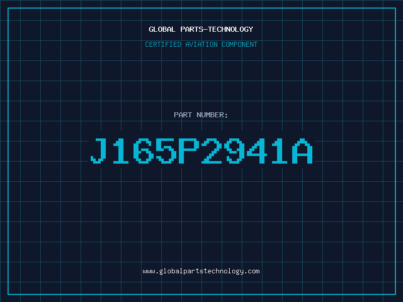 Aviation Part J165P2941A