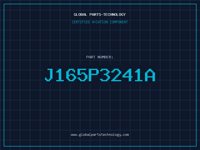 Aviation Part J165P3241A