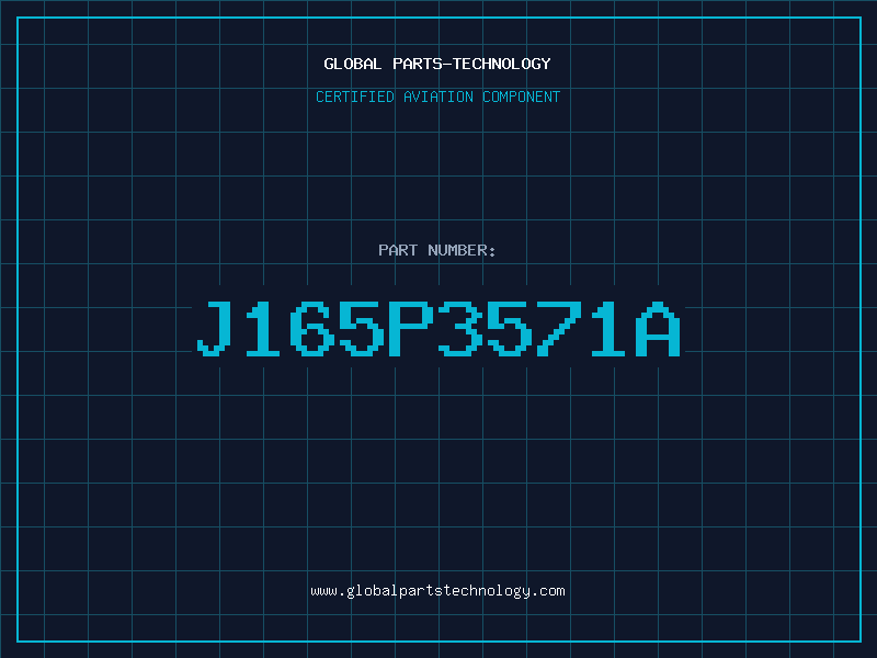 Aviation Part J165P3571A