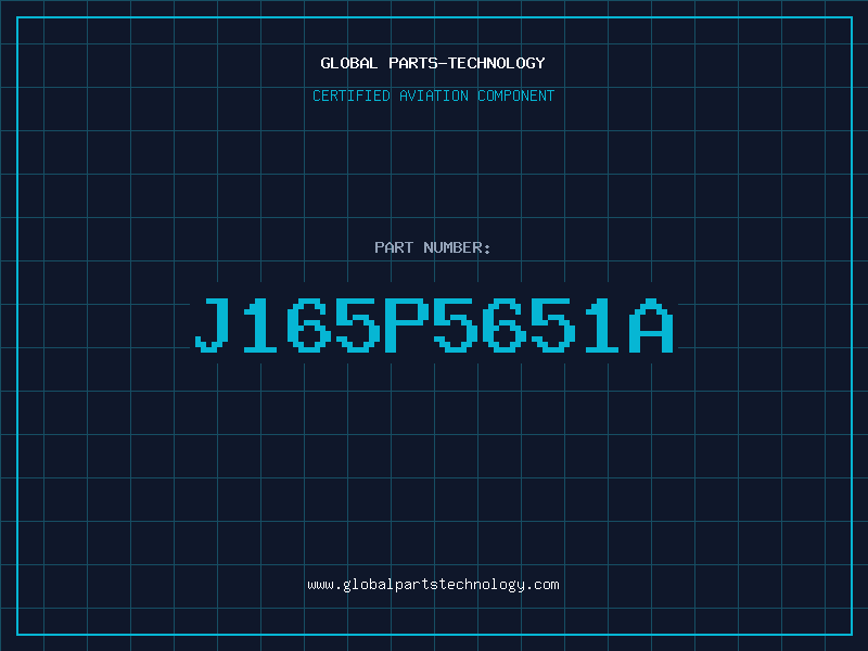 Aviation Part J165P5651A
