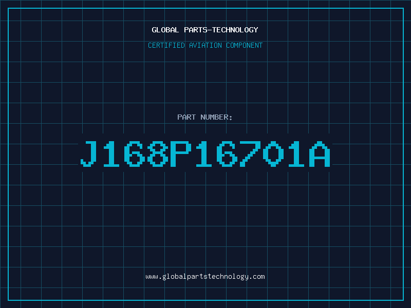 Aviation Part J168P16701A