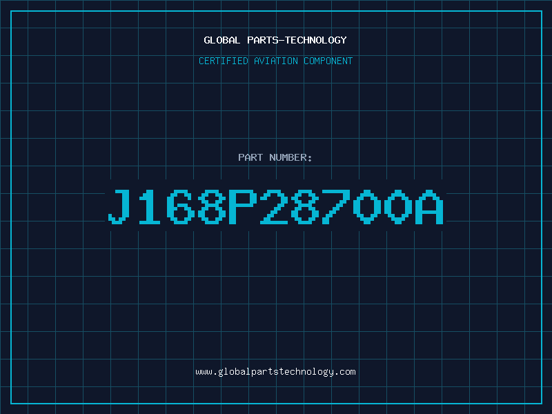 Aviation Part J168P28700A