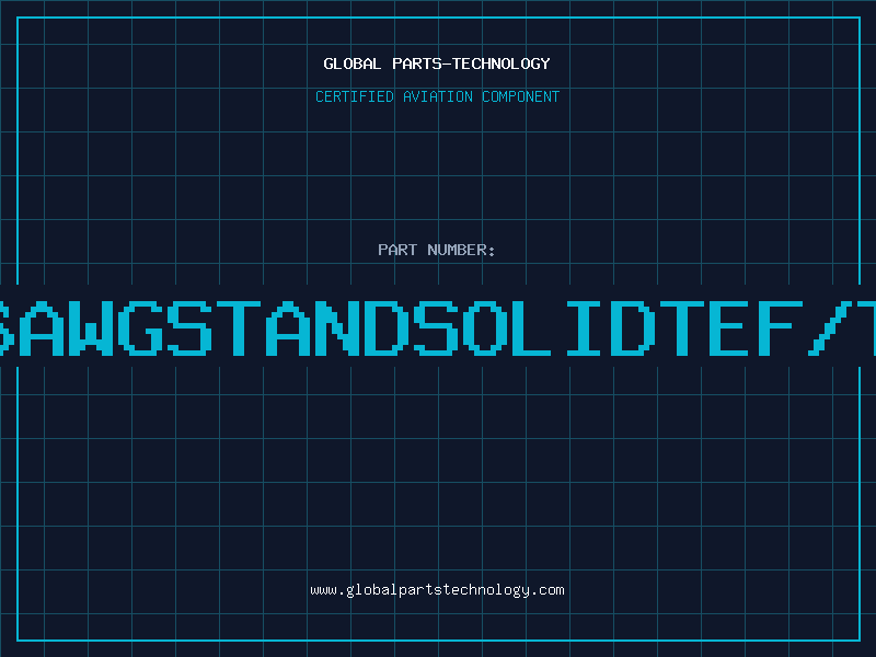 Aviation Part J16AWGSTANDSOLIDTEF/TEF