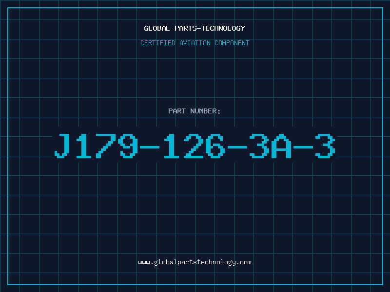Aviation Part J179-126-3A-3