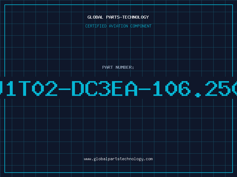Aviation Part J1T02-DC3EA-106.250