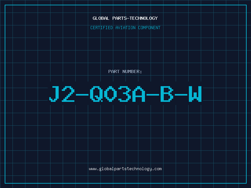 Aviation Part J2-Q03A-B-W