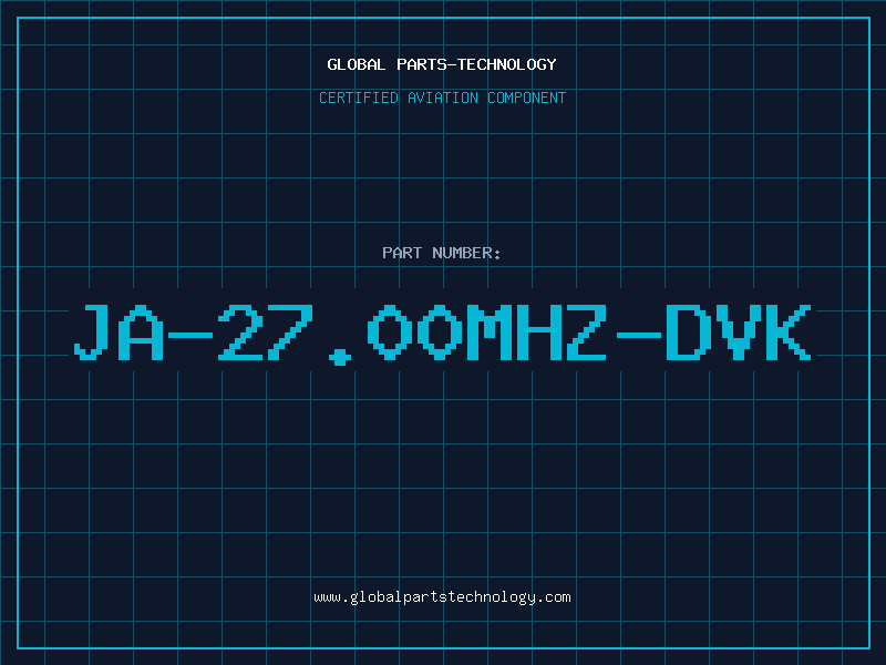 Aviation Part JA-27.00MHZ-DVK
