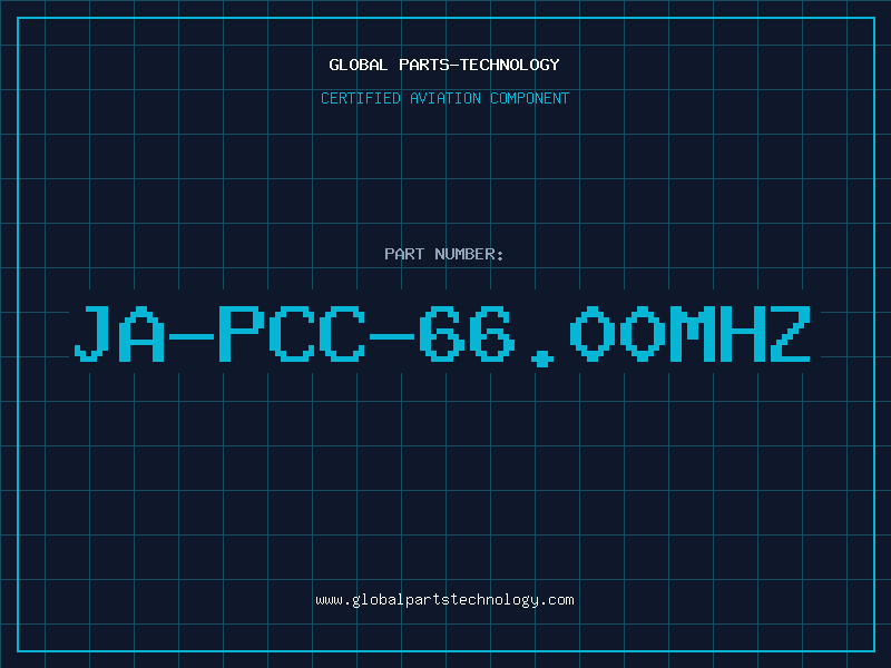 Aviation Part JA-PCC-66.00MHZ
