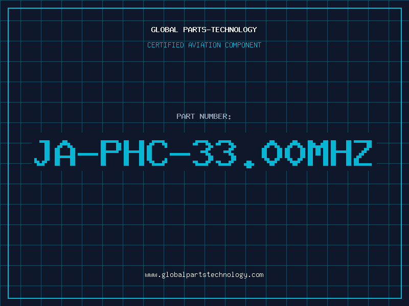 Aviation Part JA-PHC-33.00MHZ