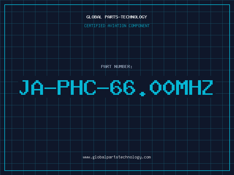 Aviation Part JA-PHC-66.00MHZ