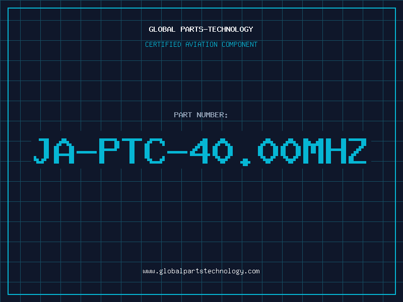 Aviation Part JA-PTC-40.00MHZ