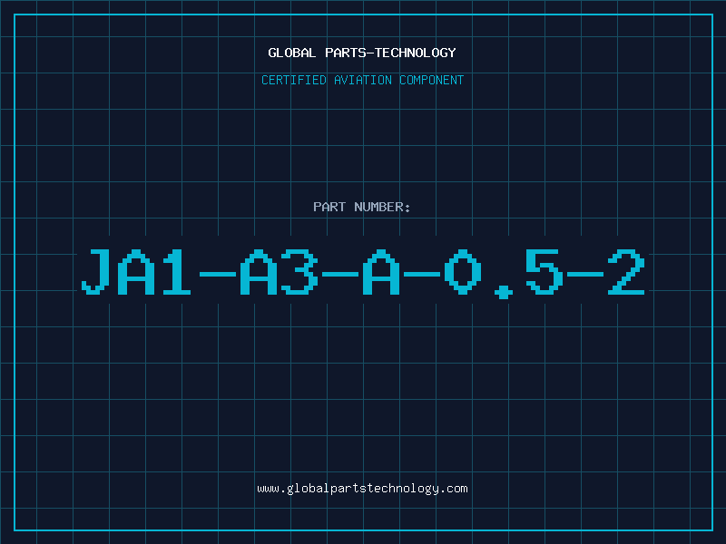 Aviation Part JA1-A3-A-0.5-2