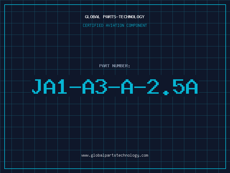 Aviation Part JA1-A3-A-2.5A