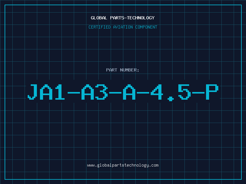 Aviation Part JA1-A3-A-4.5-P