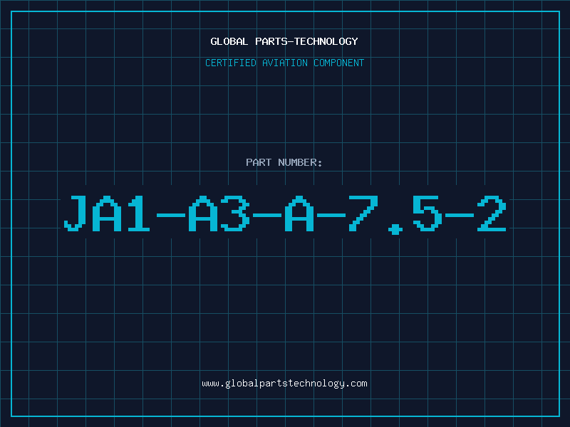 Aviation Part JA1-A3-A-7.5-2