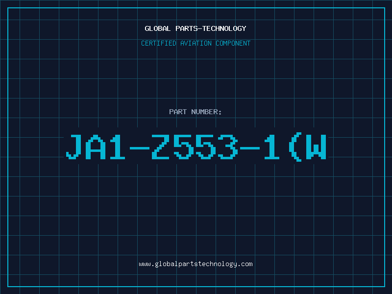 Aviation Part JA1-Z553-1(W