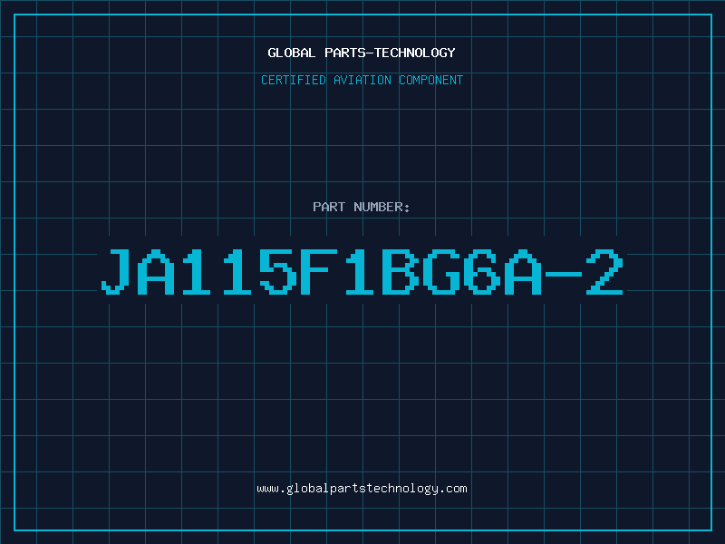 Aviation Part JA115F1BG6A-2