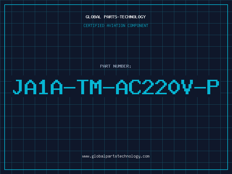 Aviation Part JA1A-TM-AC220V-P