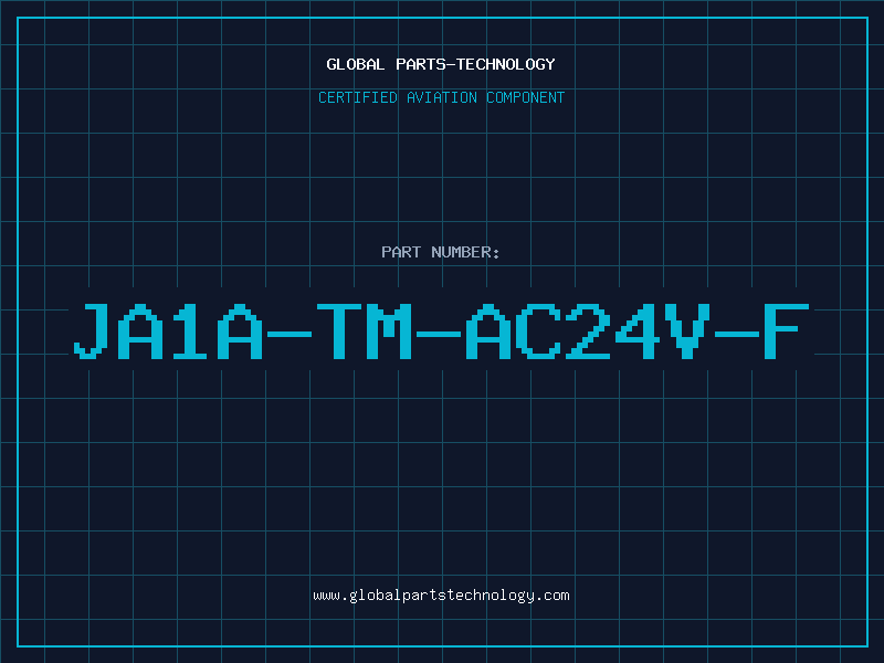 Aviation Part JA1A-TM-AC24V-F