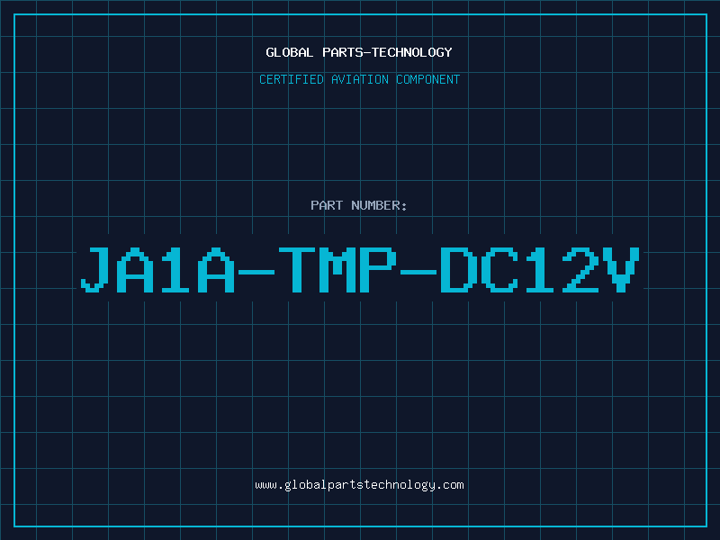 Aviation Part JA1A-TMP-DC12V