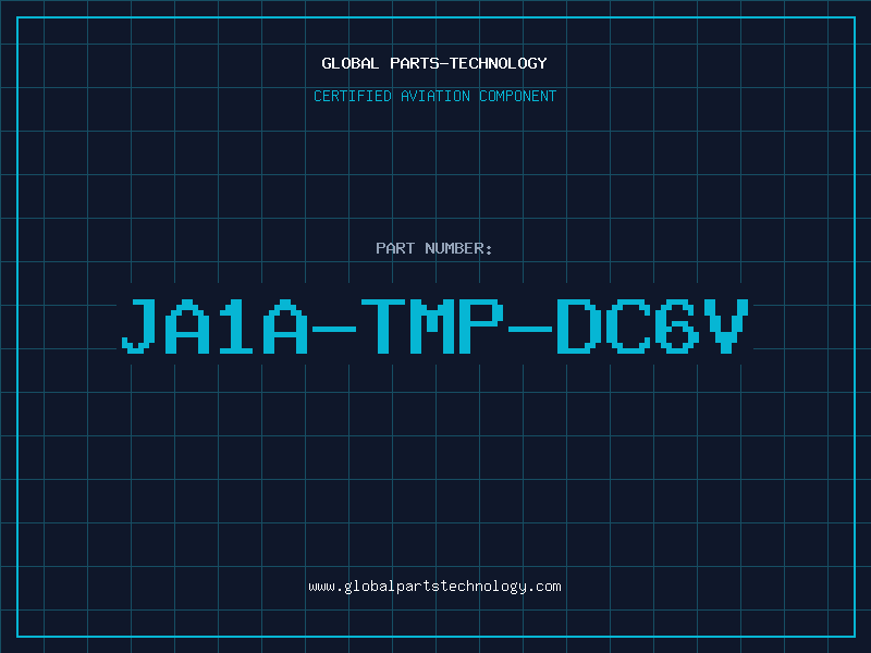 Aviation Part JA1A-TMP-DC6V