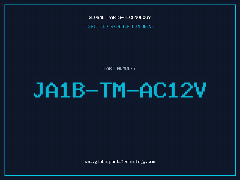Aviation Part JA1B-TM-AC12V