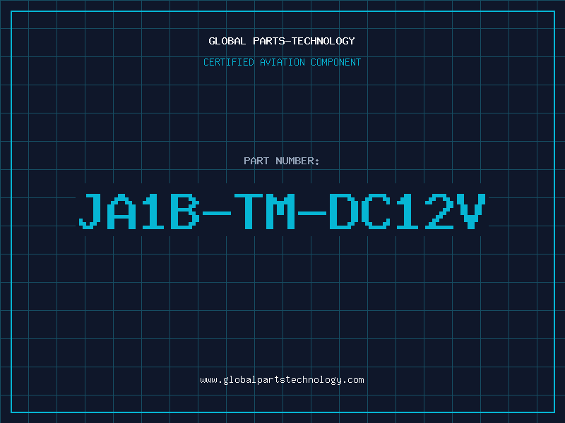 Aviation Part JA1B-TM-DC12V
