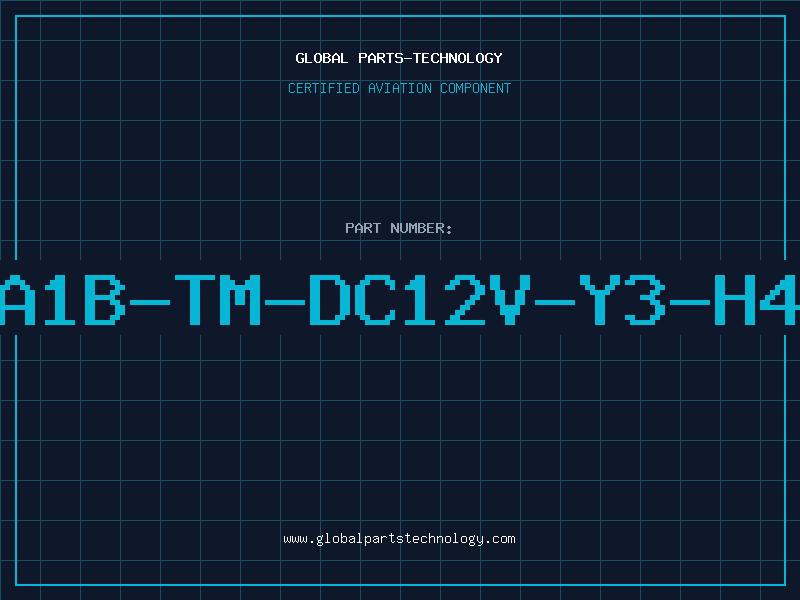 Aviation Part JA1B-TM-DC12V-Y3-H43